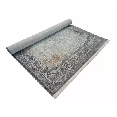 Teppich 80x150 cm STEFANO - beige / gold / schwarz