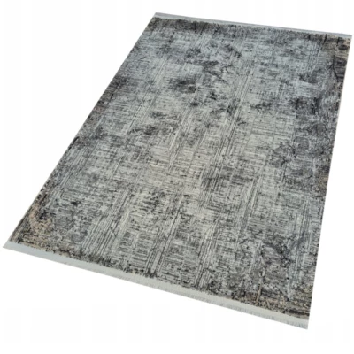 Teppich 160x220 cm STEFANO - grau / schwarz / beige