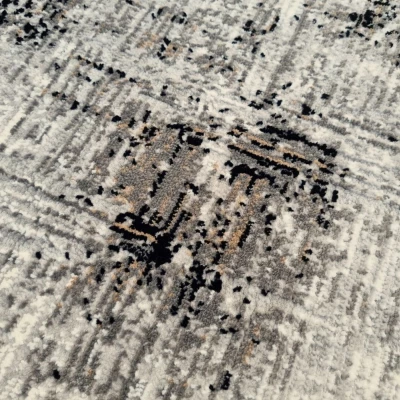 Teppich 160x220 cm STEFANO - grau / schwarz / beige