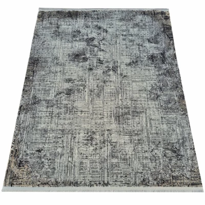 Teppich 160x220 cm STEFANO - grau / schwarz / beige