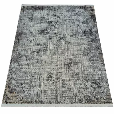 Teppich 160x220 cm STEFANO - grau / schwarz / beige