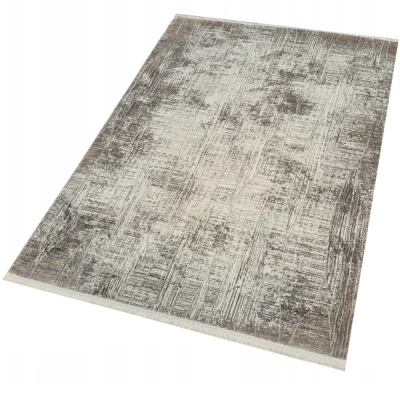 Stück Teppich 140x190 cm STEFANO - gold / braun