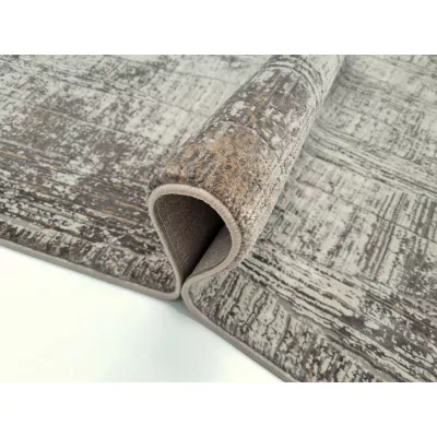 Stück Teppich 140x190 cm STEFANO - gold / braun