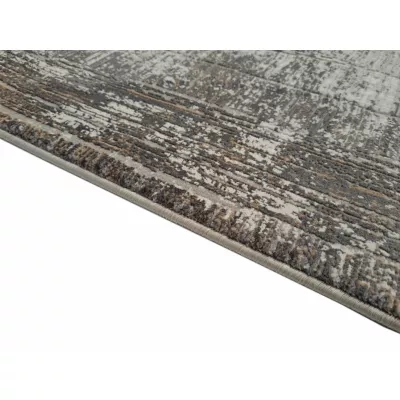 Stück Teppich 140x190 cm STEFANO - gold / braun