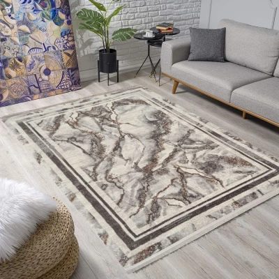 Teppich 200x290 cm STEFANO - gold / beige