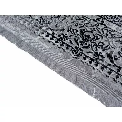 Teppich 160x220 cm STEFANO - grau / schwarz