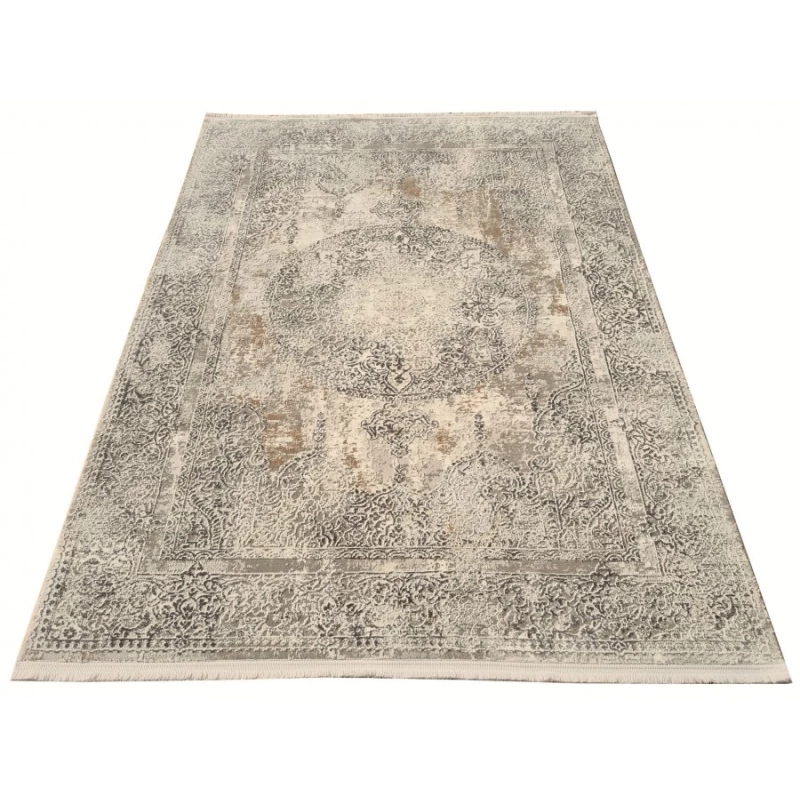 Teppich 140x190 cm STEFANO - beige / gold