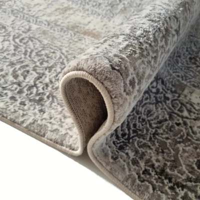Teppich 140x190 cm STEFANO - beige / gold