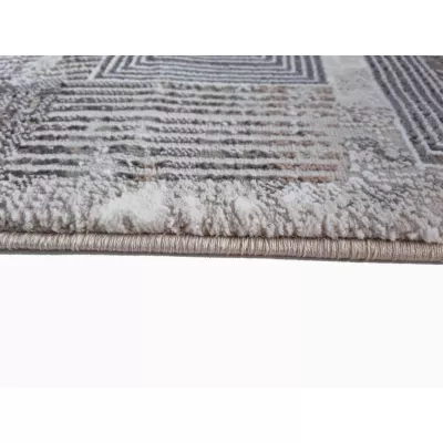 Teppich 160x220 cm STEFANO - braun / gold