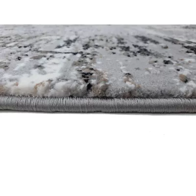 Rechteckiger Einzelteppich 180x260 cm STEFANO - grau / schwarz
