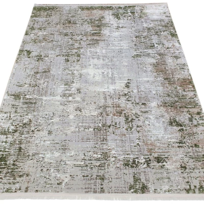 Rechteckiger Teppich 200x290 cm STEFANO - grün / creme