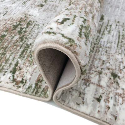Rechteckiger Teppich 180x260 cm STEFANO - grün / creme
