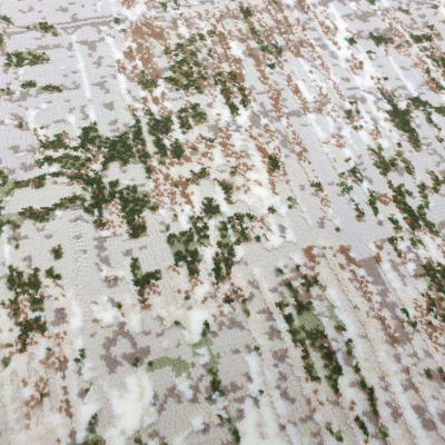 Rechteckiger Teppich 180x260 cm STEFANO - grün / creme