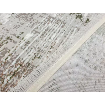 Rechteckiger Teppich 160x220 cm STEFANO - grün / creme