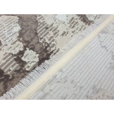 Rechteckiger Teppich 120x170 cm STEFANO - creme / gold