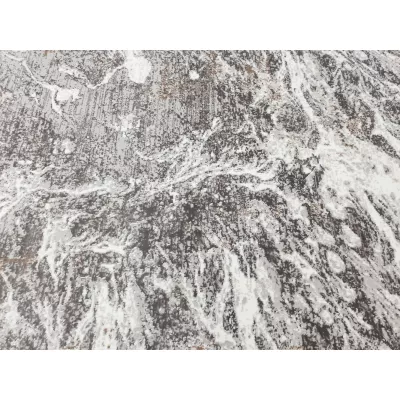 Rechteckiger Teppich 180x260 cm STEFANO - weiß / gold