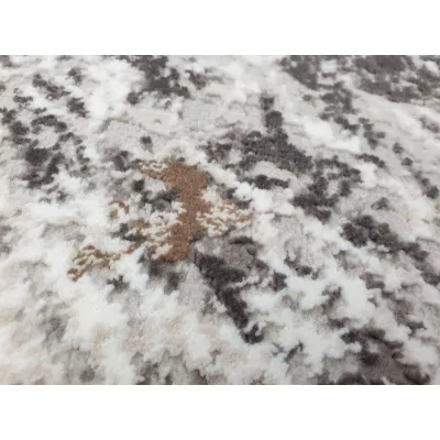 Rechteckiger Teppich 180x260 cm STEFANO - weiß / gold