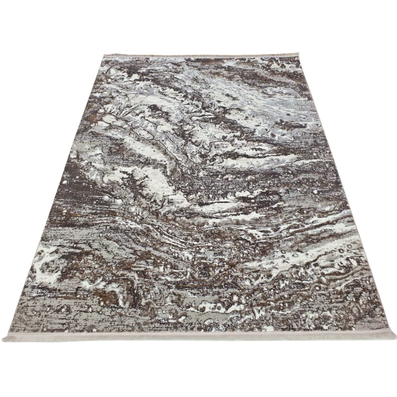 Rechteckiger Teppich 200x290 cm STEFANO - beige / gold