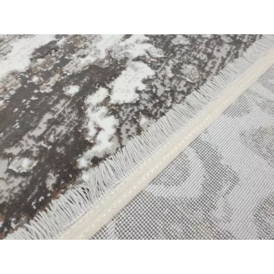 Rechteckiger Teppich 140x190 cm STEFANO - beige / gold