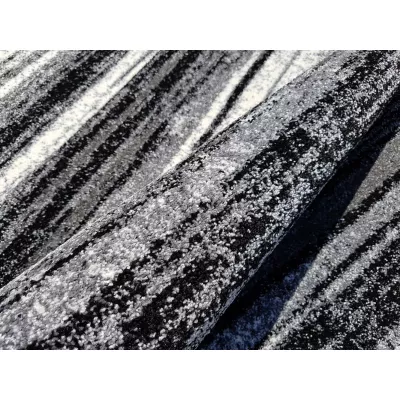 Stück Teppich 140x190 cm RAMIRO - grau / weiß