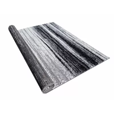 Stück Teppich 140x190 cm RAMIRO - grau / weiß
