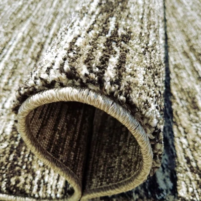 Stück Teppich 200x290 cm RAMIRO - dunkelbraun