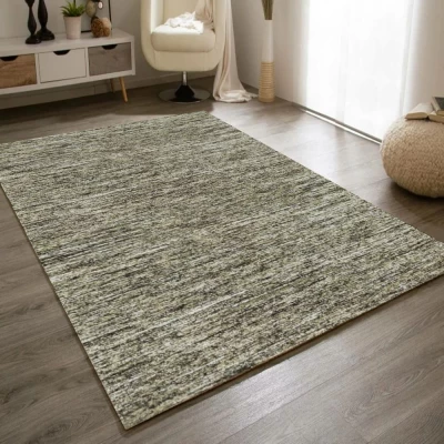Stück Teppich 200x290 cm RAMIRO - dunkelbraun