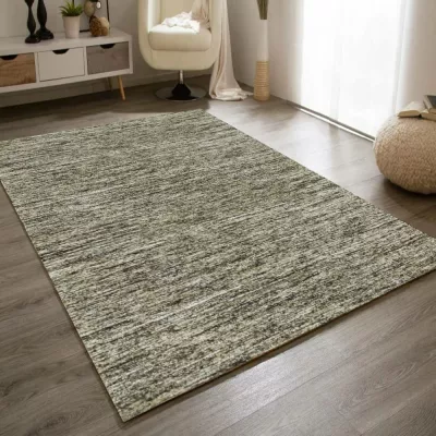 Stück Teppich 200x290 cm RAMIRO - dunkelbraun