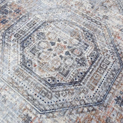 Stück Teppich 200x290 cm FRANCO mit Ornamenten - mehrfarbig