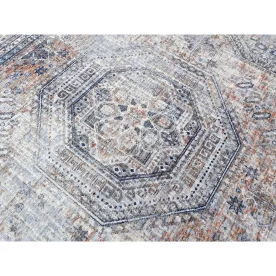 Stück Teppich 200x290 cm FRANCO mit Ornamenten - mehrfarbig