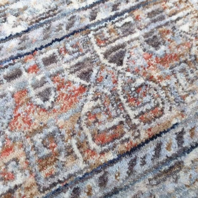 Stück Teppich 200x290 cm FRANCO mit Ornamenten - mehrfarbig