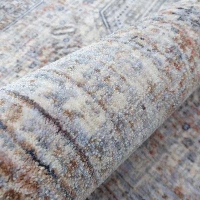 Stück Teppich 200x290 cm FRANCO mit Ornamenten - mehrfarbig