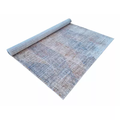 Stück Teppich 200x290 cm FRANCO - mehrfarbig / blau