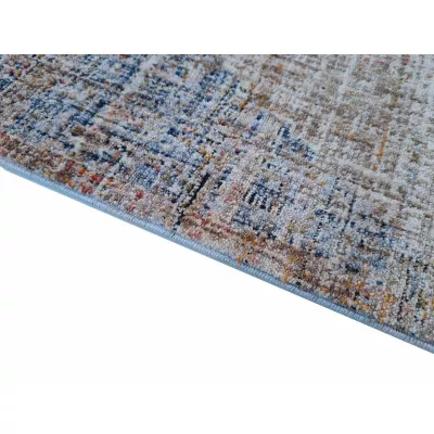 Stück Teppich 160x220 cm FRANCO - mehrfarbig / blau
