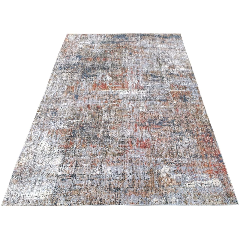 Stück Teppich 200x290 cm FRANCO - blau/grau