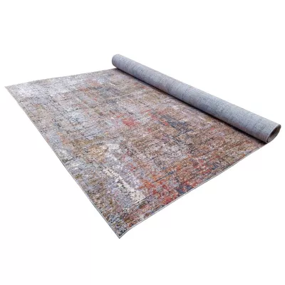 Stück Teppich 200x290 cm FRANCO - blau/grau