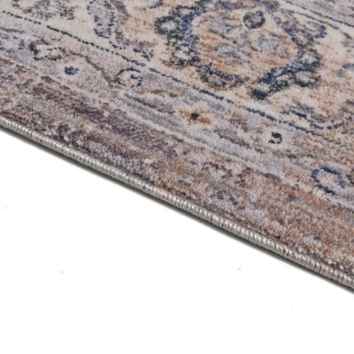 Stück Teppich 120x170 cm FRANCO - beige / blau
