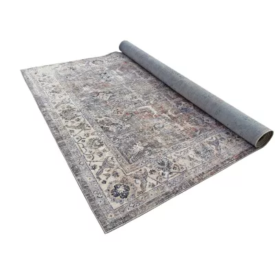 Stück Teppich 120x170 cm FRANCO - beige / blau
