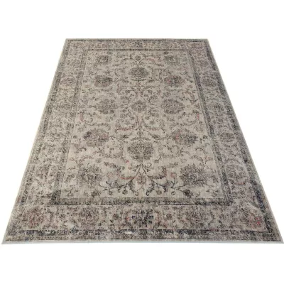 Stück Teppich 200x290 cm FRANCO - blau / beige