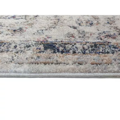 Stück Teppich 200x290 cm FRANCO - blau / beige
