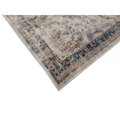 Stück Teppich 200x290 cm FRANCO - blau / beige