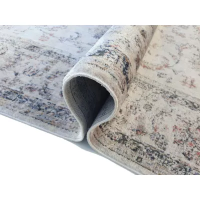 Stück Teppich 160x220 cm FRANCO - blau / beige