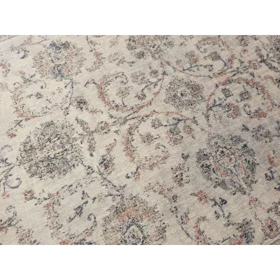 Stück Teppich 120x170 cm FRANCO - blau / beige