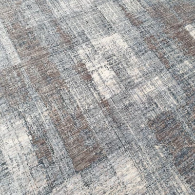 Stück Teppich 120x170 cm FRANCO - blau / weiß
