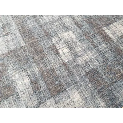 Stück Teppich 120x170 cm FRANCO - blau / weiß