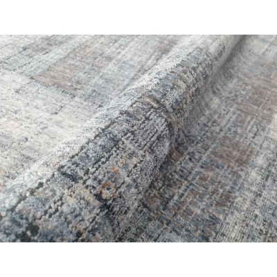 Stück Teppich 120x170 cm FRANCO - blau / weiß