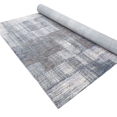 Stück Teppich 120x170 cm FRANCO - blau / weiß
