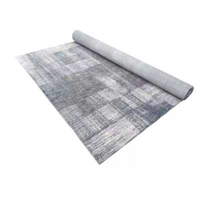 Stück Teppich 120x170 cm FRANCO - blau / weiß