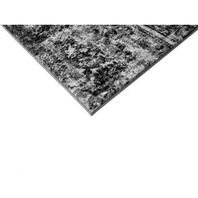 Teppich 140x190 cm DEMIAN - grau/weiß
