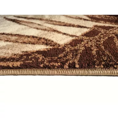 Gemusterter Stückteppich 140x190 cm DEMIAN - braun / beige